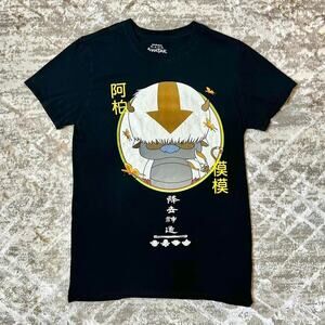 Avatar The Last Airbender T-Shirt | Appa & Momo Graphic | Size S | 100% Cotton